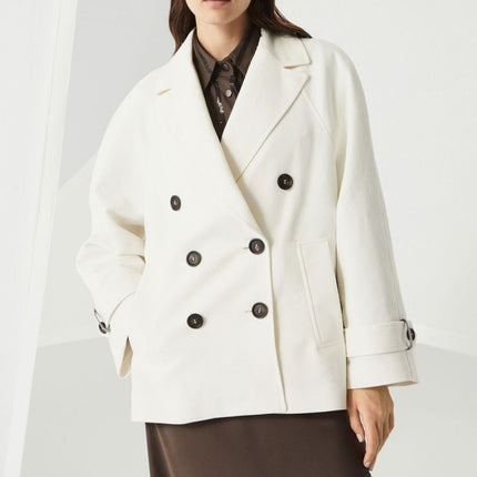 Brunello Cucinelli Jackets Cream