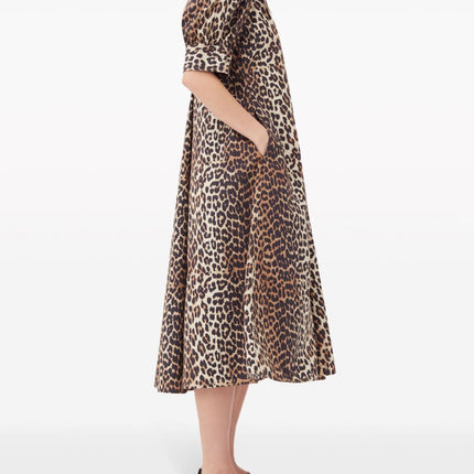 GANNI Dresses Brown