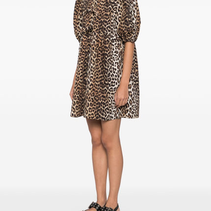 GANNI Dresses Brown