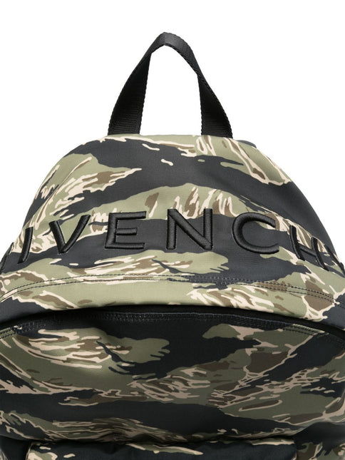 Givenchy Essential U backpack in nylon with camo print