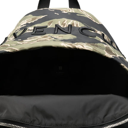 Givenchy Essential U backpack in nylon with camo print