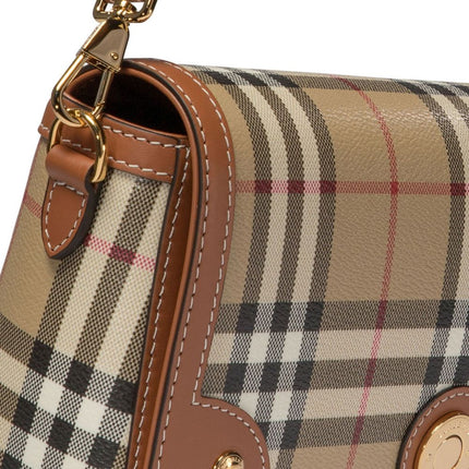 Burberry Checkered Tote Bag