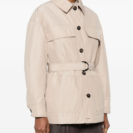 Brunello Cucinelli Coats Beige