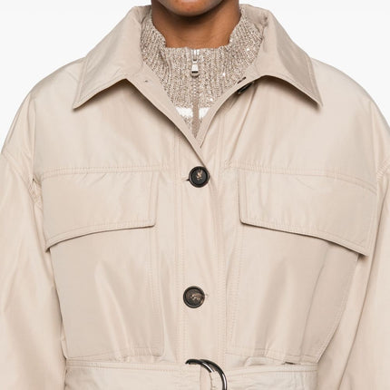 Brunello Cucinelli Coats Beige