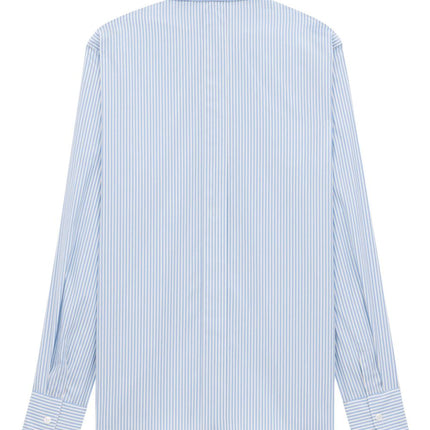 Saint Laurent striped oxford cotton shirt
