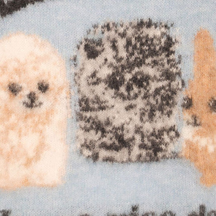 GANNI Sweaters Clear Blue