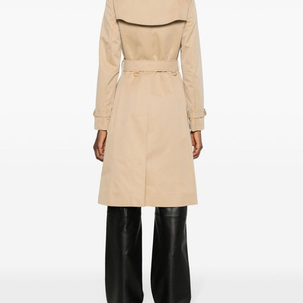 Burberry Double-breasted cotton trench coat