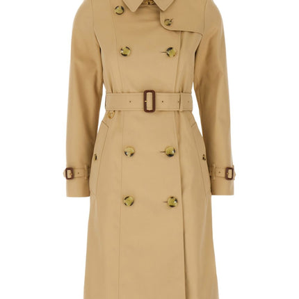 Burberry Double-breasted cotton trench coat
