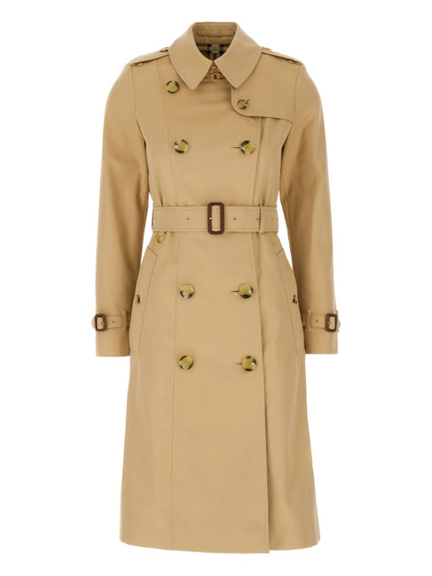 Burberry Double-breasted cotton trench coat