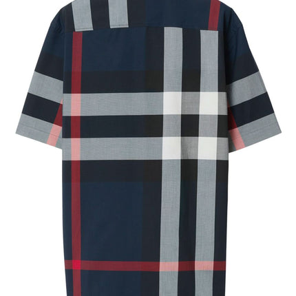 Burberry Somerton Checked Regular-fit Stretch-cotton Shirt