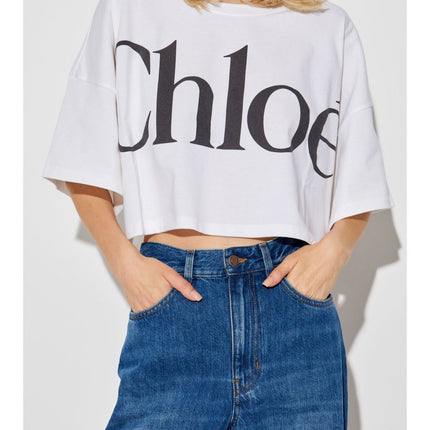Chloé Chloè T-shirts and Polos White