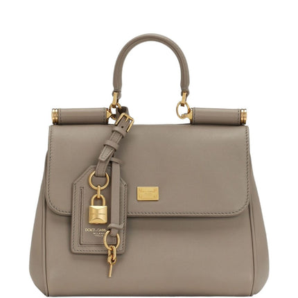 Dolce & Gabbana Sicily soft leather handbag