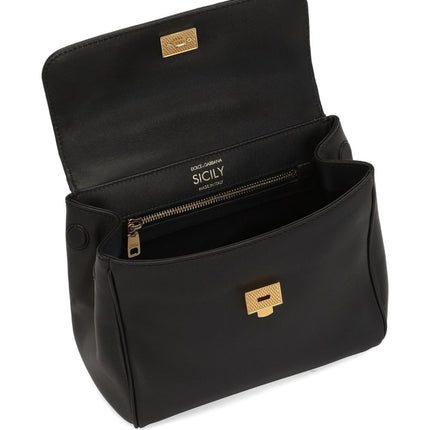 Dolce & Gabbana Sicily soft leather handbag