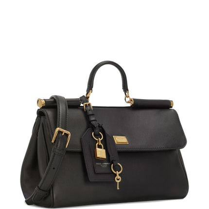 Dolce & Gabbana Sicily soft leather handbag