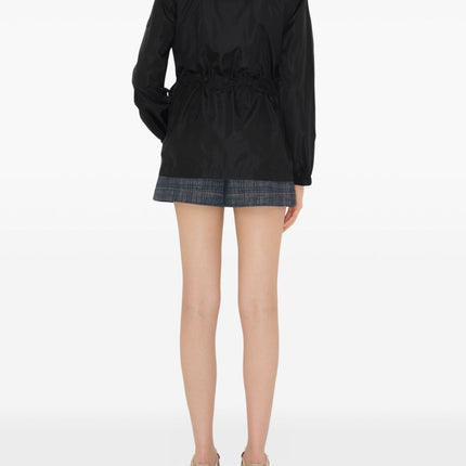 Burberry Vintage Check-trim parka coat