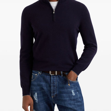 Brunello Cucinelli Sweaters Blue
