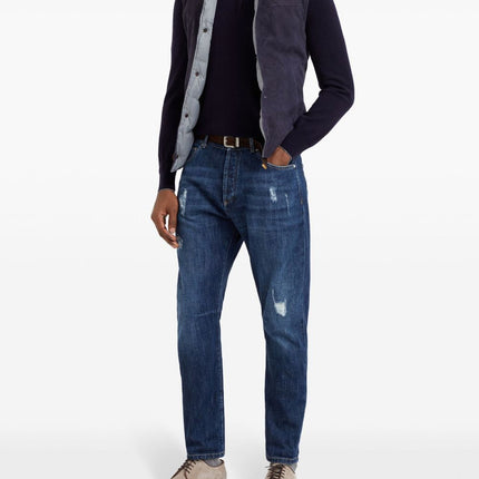 Brunello Cucinelli Sweaters Blue