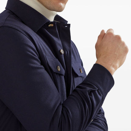 Brunello Cucinelli Shirts Blue