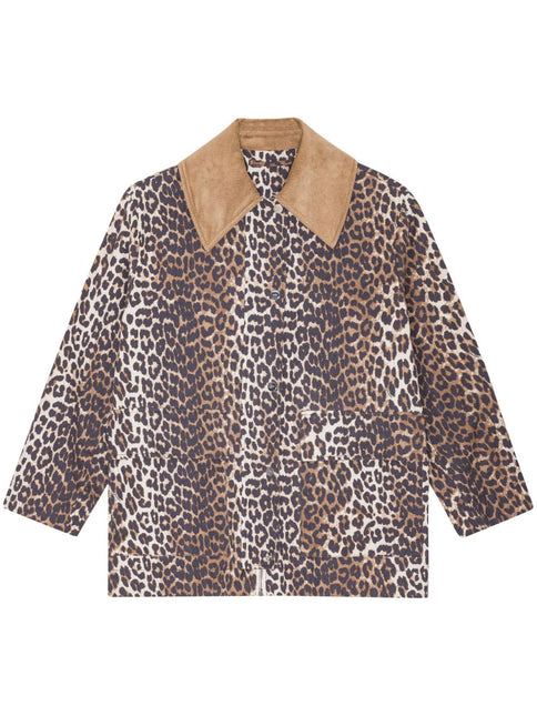 GANNI Jackets Brown