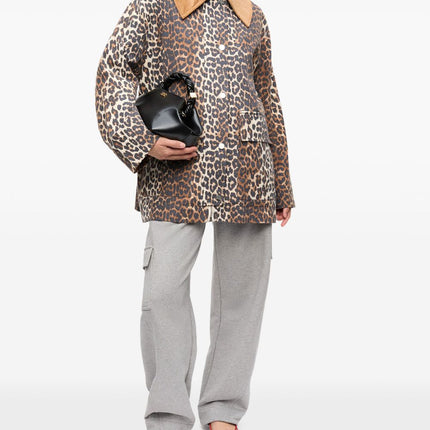 GANNI Jackets Brown