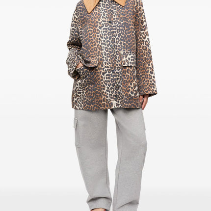 GANNI Jackets Brown