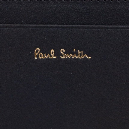 Paul Smith Signature Stripe leather card case