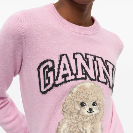 GANNI Sweaters Pink