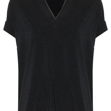 Brunello Cucinelli T-shirts and Polos Grey