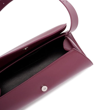 Jil Sander Cannolo small leather shoulder bag