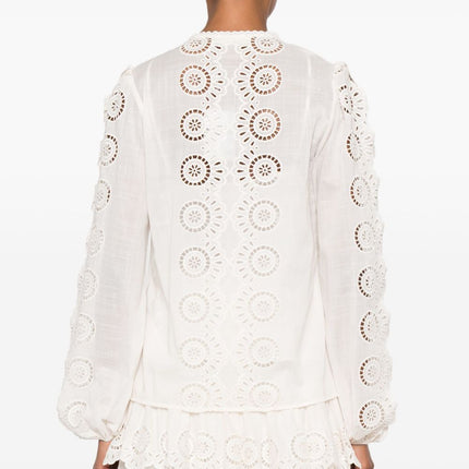 Zimmermann Shirts Ivory