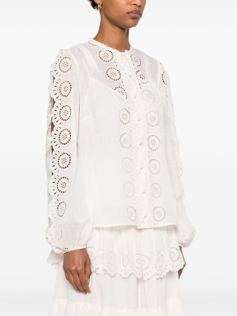 Zimmermann Shirts Ivory
