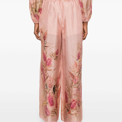 Zimmermann Trousers Pink