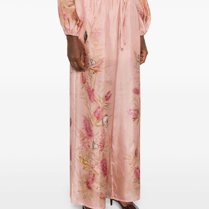 Zimmermann Trousers Pink