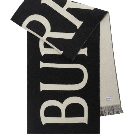 Burberry Logo wool scarf