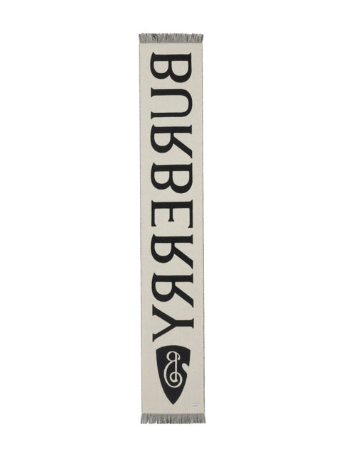 Burberry Logo wool scarf