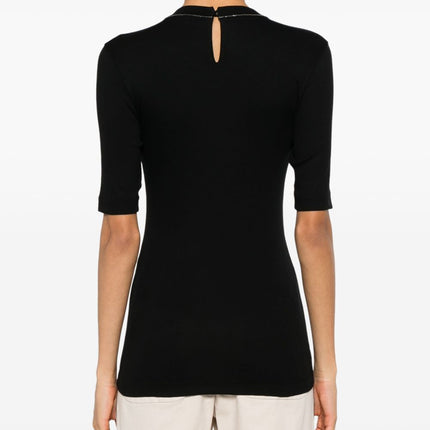 Brunello Cucinelli T-shirts and Polos Black