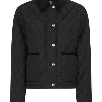 Burberry Quilted nylon cropped jacket