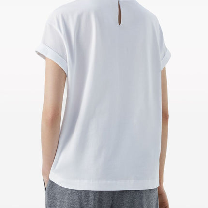 Brunello Cucinelli T-shirts and Polos White