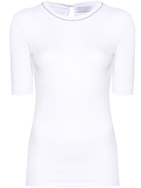 Brunello Cucinelli T-shirts and Polos White