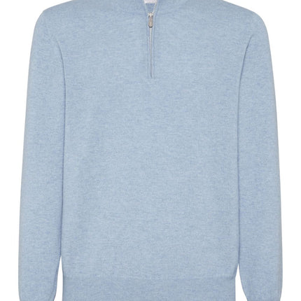 Brunello Cucinelli Sweaters Clear Blue