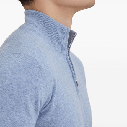Brunello Cucinelli Sweaters Clear Blue