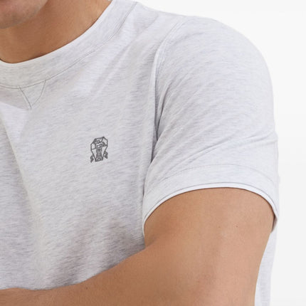 Brunello Cucinelli T-shirts and Polos Light Grey