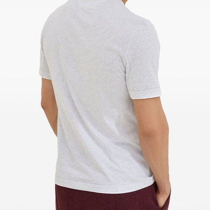 Brunello Cucinelli T-shirts and Polos Light Grey