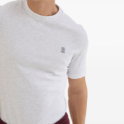 Brunello Cucinelli T-shirts and Polos Light Grey