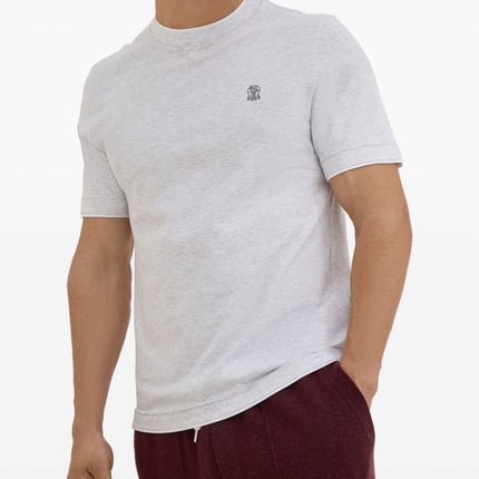 Brunello Cucinelli T-shirts and Polos Light Grey