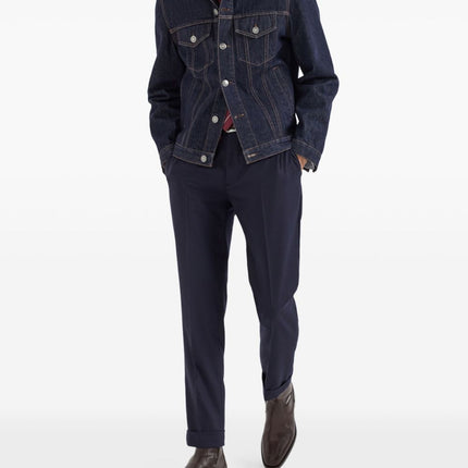 Brunello Cucinelli Shirts Blue