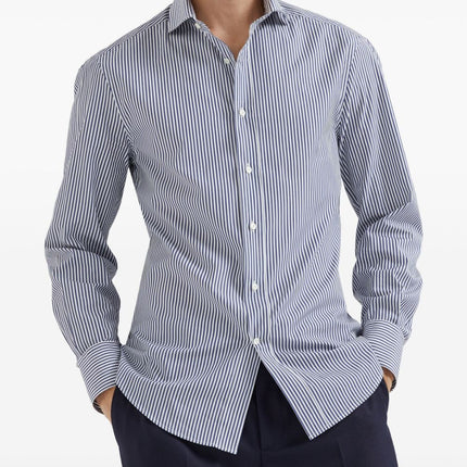 Brunello Cucinelli Shirts Blue