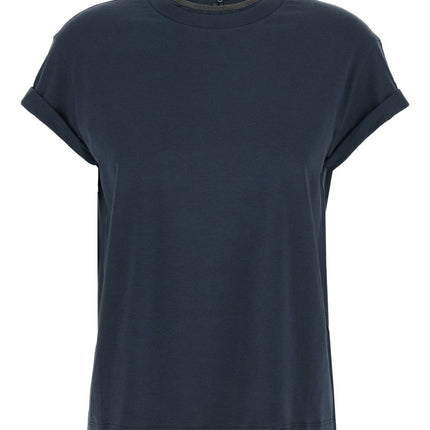 Brunello Cucinelli T-shirts and Polos Blue