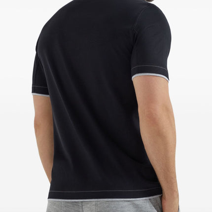Brunello Cucinelli T-shirts and Polos Blue