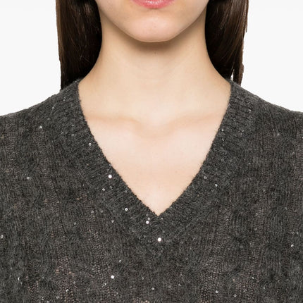 Brunello Cucinelli Sweaters Grey
